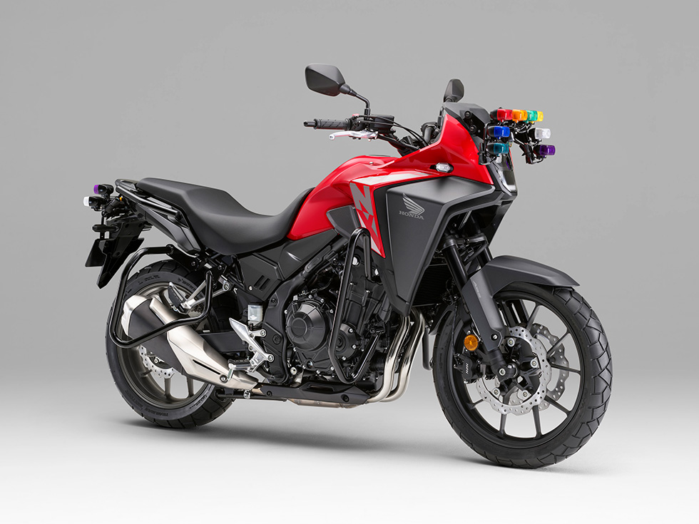 NX400L for motorcycle license in Japan