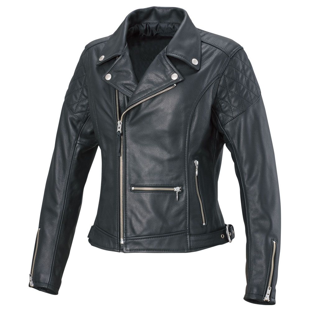 Nankai RDJ-33 ladies leather double riders motorcycle jacket (source: www.nankaibuhin.co.jp)